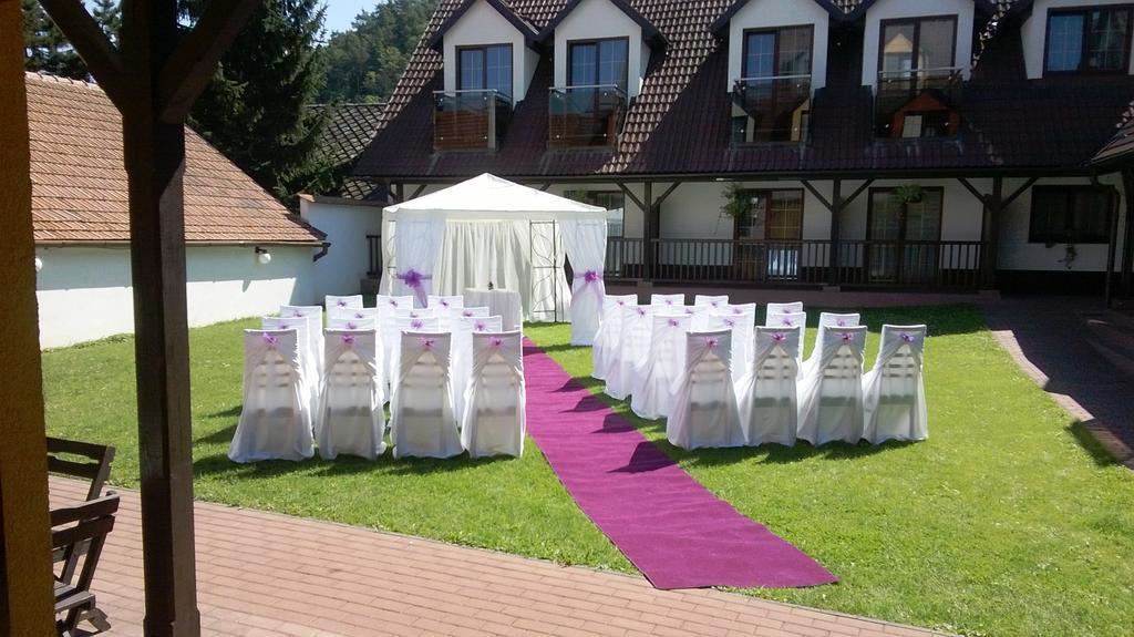 Hotel u Crlíků Tetčice Buitenkant foto